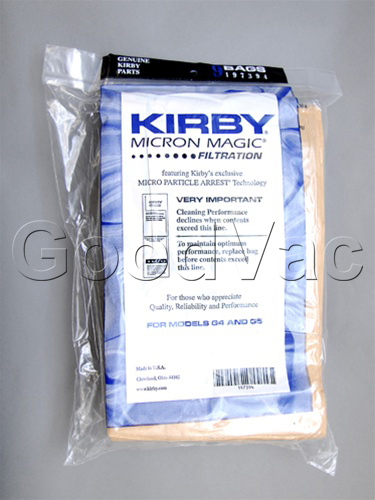 Kirby Micron Magic Bags 9 Pack