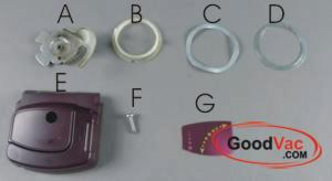 Kirby beltlifter asm parts